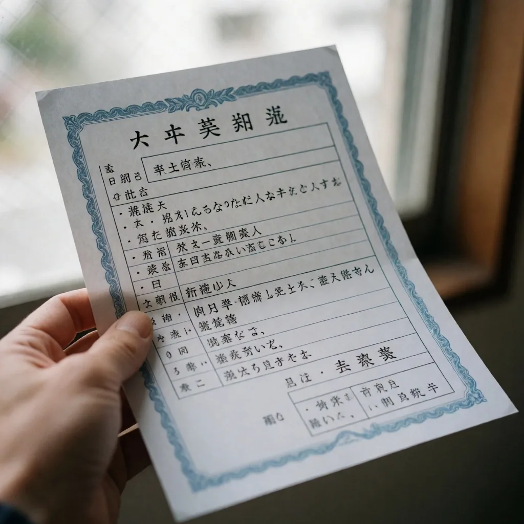 ねんきん定期便の書面